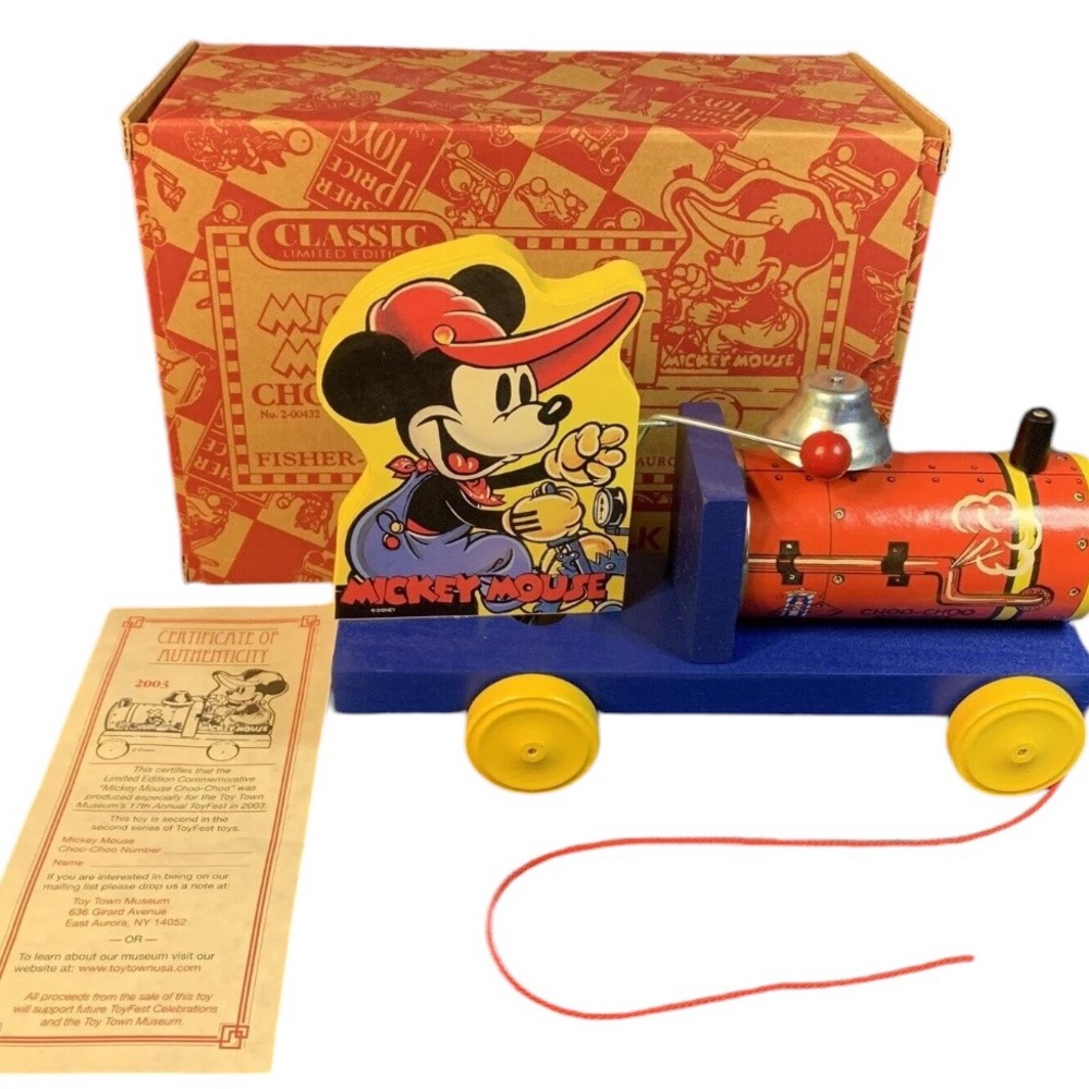 75th Anniversary Mickey Mouse Train Fisher Price